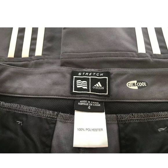 ADDAS GREY GOLF CLIMACOOL CAPRIS PANTS 4 NWOTS! - Picture 12 of 12